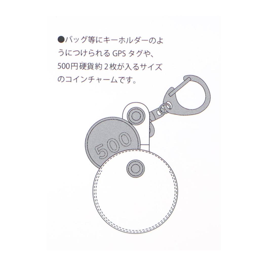 miffy エアタグ入れ BRUNA COIN CHARM コインチャーム ブラウン ディックブルーナ エフエービージャパン