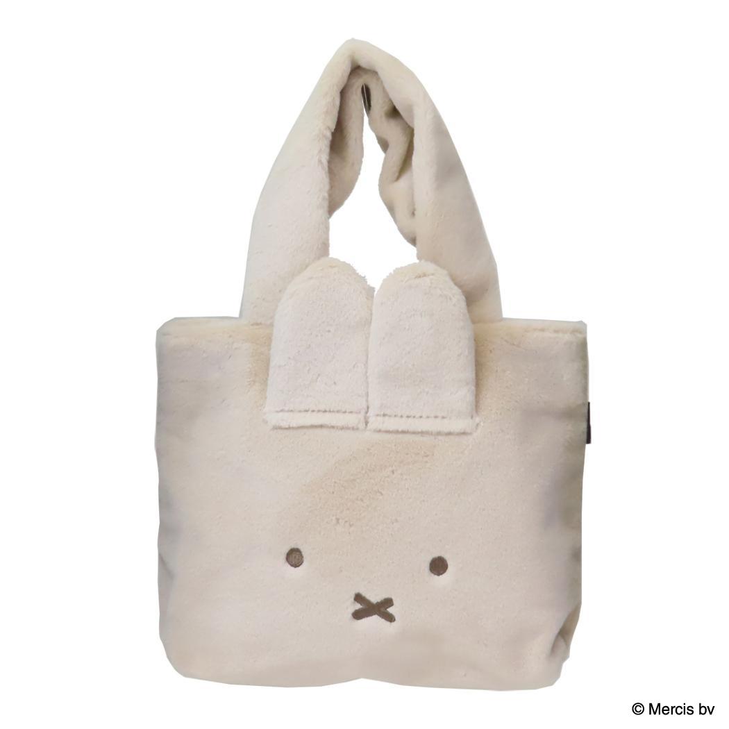 トートバッグ ミニバッグ ミッフィー BRUNA FACE FUR ディックブルーナ エフエービージャパン 手提げかばん 絵本