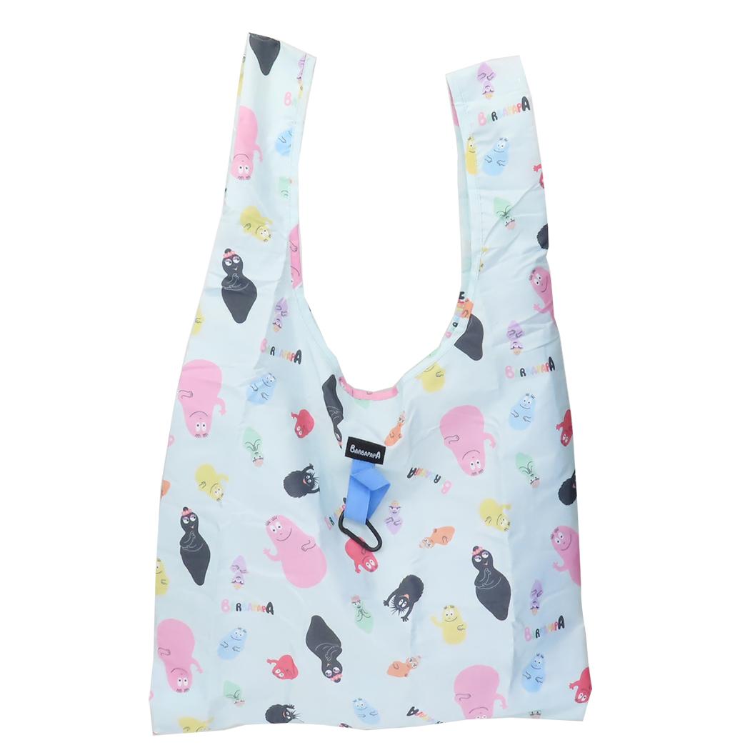 エコバッグM ショッピングバッグ バーバパパ バーバファミリー BARBAPAPA フレンズヒル FRIENDSHILL お買い物かばん