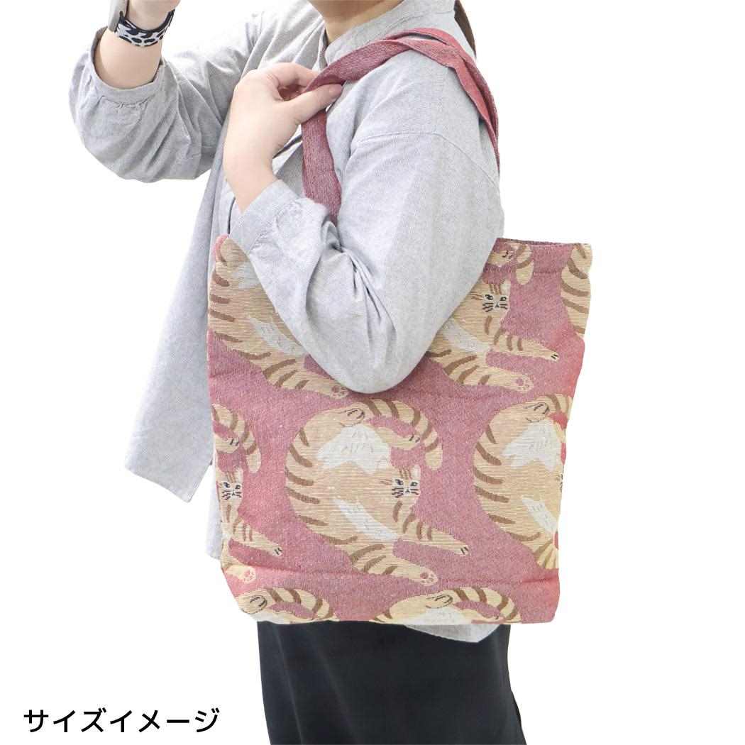 トートバッグ 手提げかばん ouaf ouaf&miaou marche トラネコ ねこ フレンズヒル かわいい プレゼント