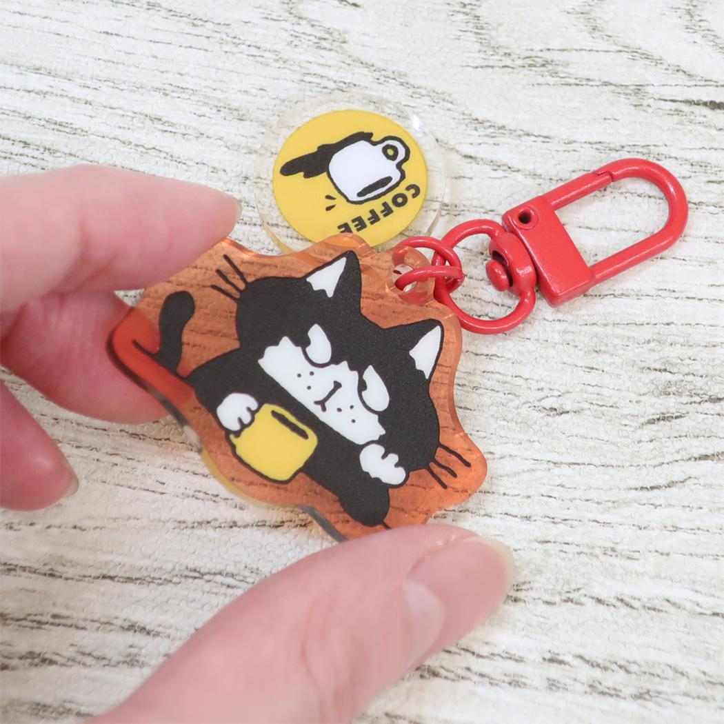 アクリルキーリング キーホルダー ヒダカナオト クリエイターズサーカス ねこ フロンティア プレゼント アクキー CREATORS CIRCUS メール便可