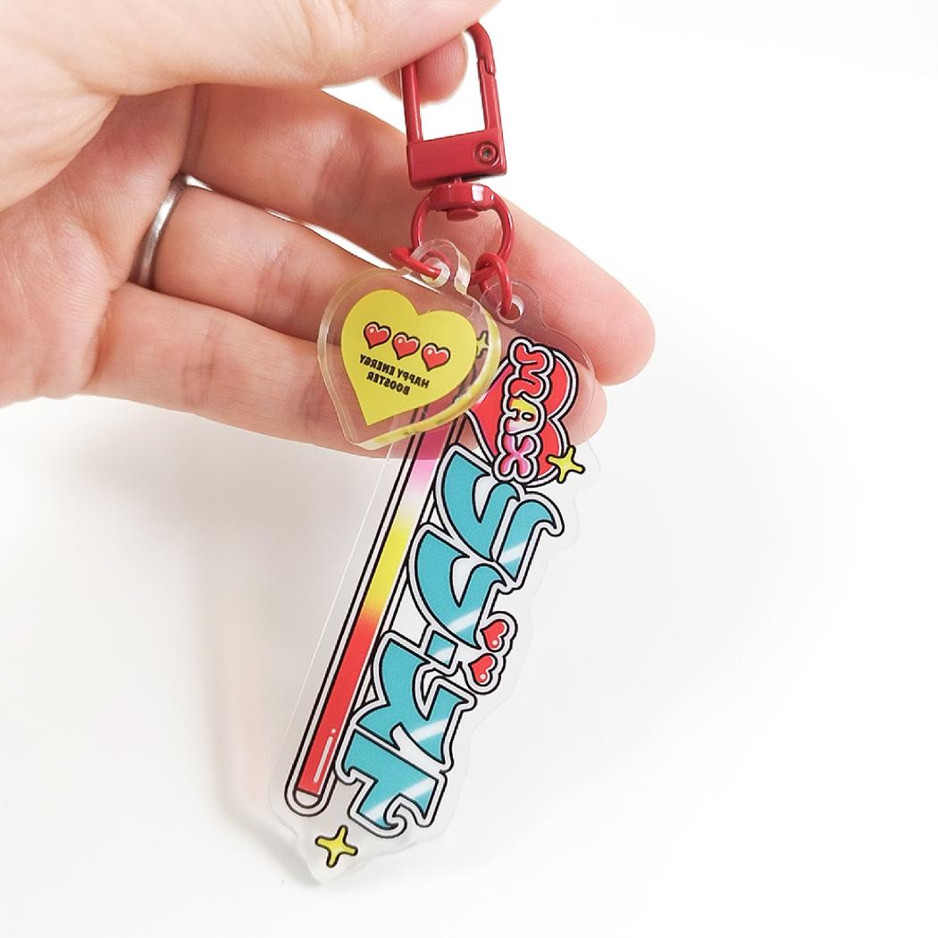 クリエイターズサーカス キーホルダー アクリルキーチャーム ハヤシレナ 文字作家 CREATORS CIRCUS フロンティア プレゼント かわいい グッズ メール便可 シネマコレクション
