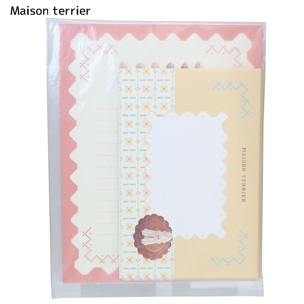 CREATORS CIRCUS クリエイターズサーカス お手紙セット レターセット vol.7 Maison terrier フロンティア