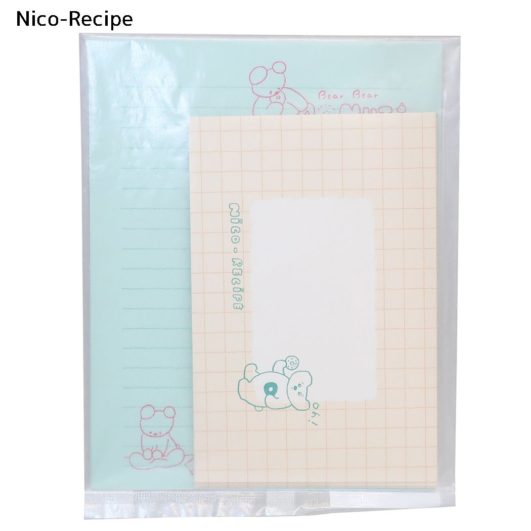 CREATORS CIRCUS クリエイターズサーカス お手紙セット レターセット vol.7 Nico-Recipe フロンティア