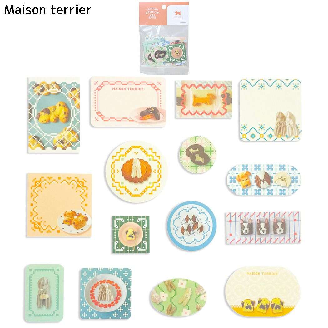 CREATORS CIRCUS クリエイターズサーカス シール フレークシール vol.7 Maison terrier フロンティア