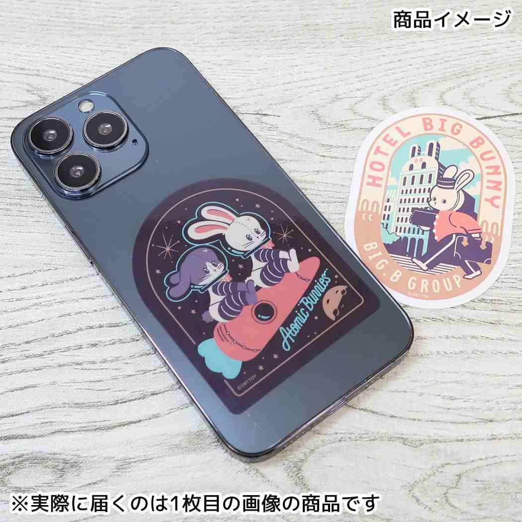 クリエイターズサーカス ダイカットシール ステッカー オビワン OB1TOY HOTEL BIG BUNNY フロンティア 耐水 耐光 デコシール CREATORS CIRCUS グッズ メール便可 シネマコレクション
