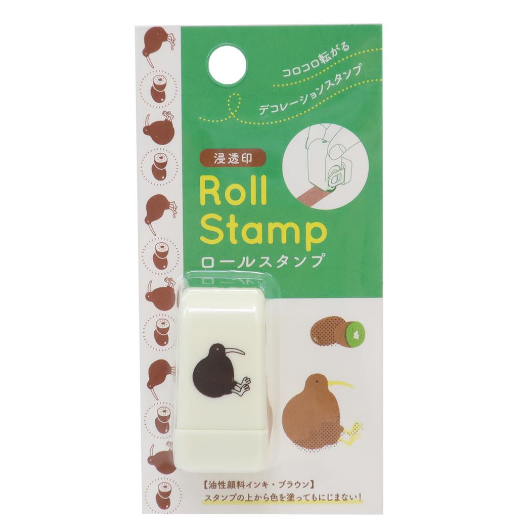 アニマル百貨店 ハンコ ロールスタンプ キーウィ どうぶつ Green Flash はんこ 手帳デコ かわいい グッズ メール便可 シネマコレクション