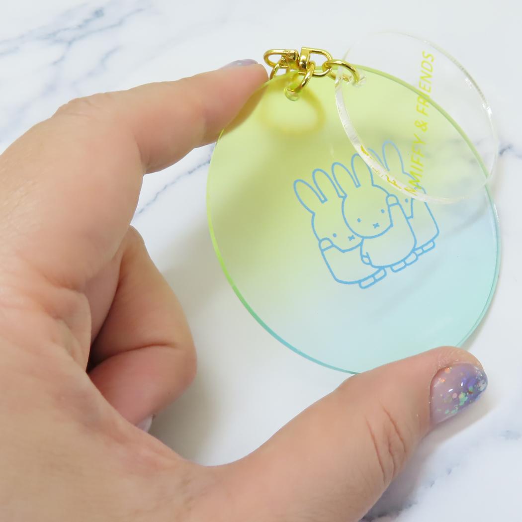 2連キーホルダー キーホルダー ミッフィー miffy&friends ディックブルーナ Green Flash プレゼント 絵本メール便可