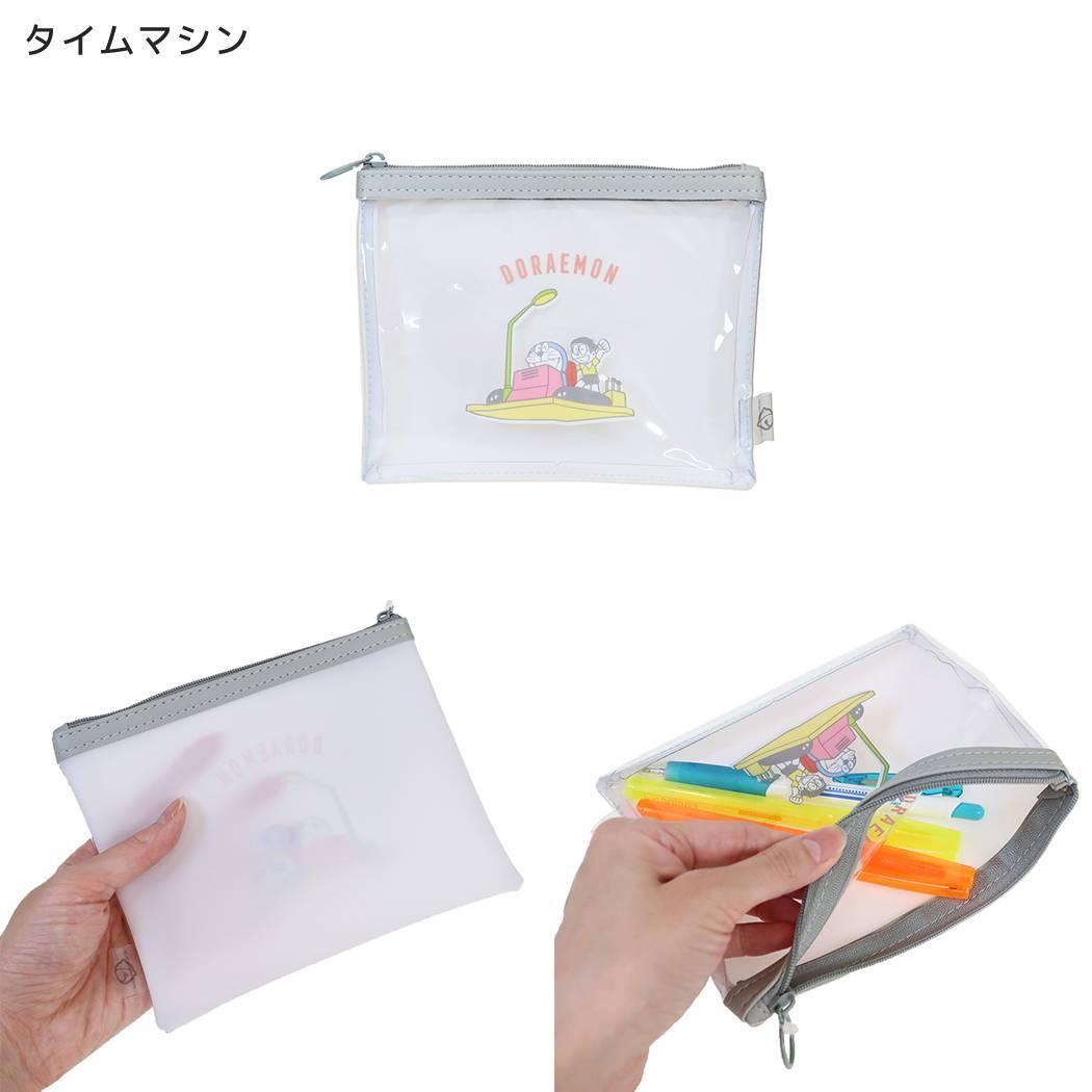 ドラえもん 筆箱 PVC ペンポーチ ペンケース タイムマシン 藤子F不二雄 Green Flash