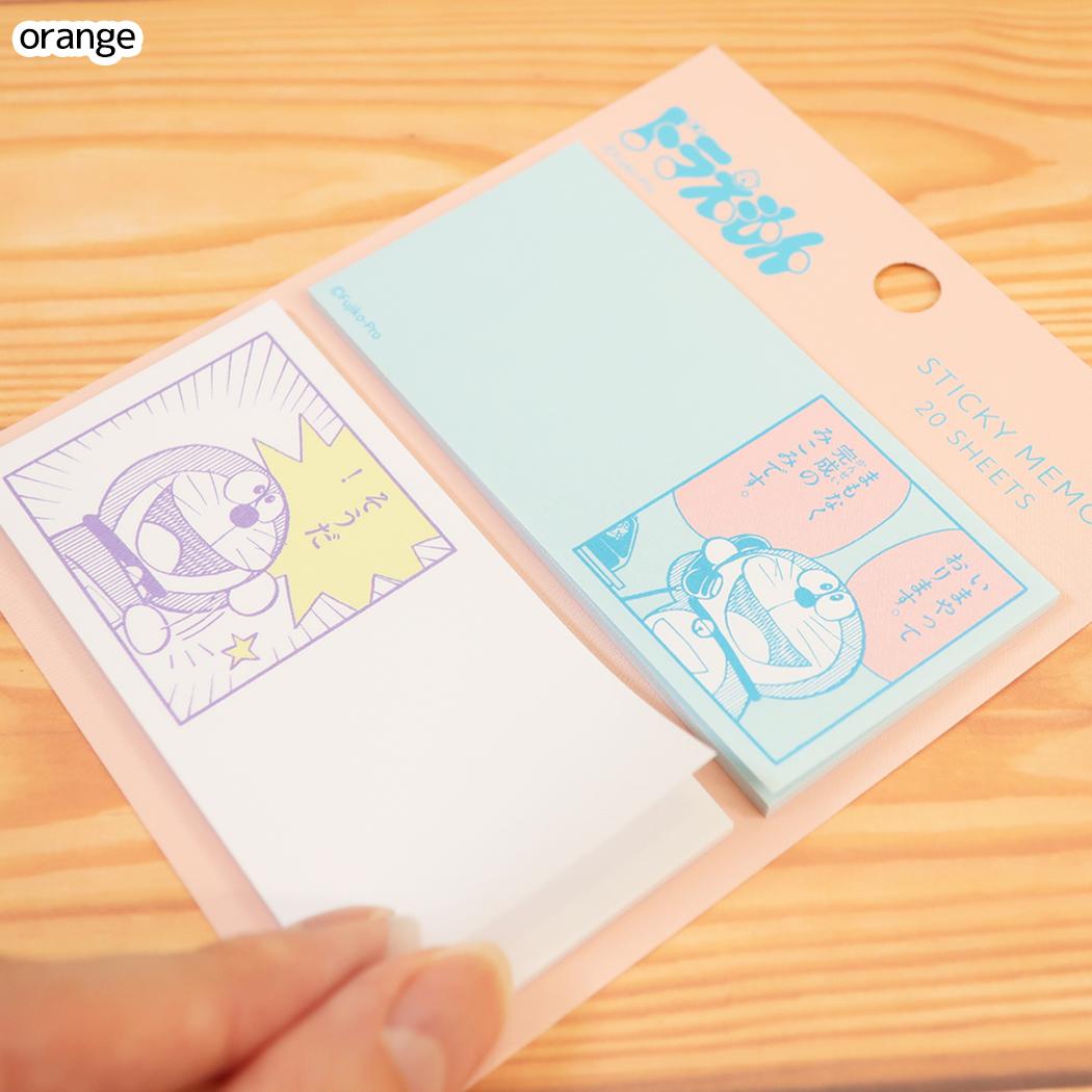 ドラえもん 付せん コマ付箋 orange 藤子F不二雄 Green Flash