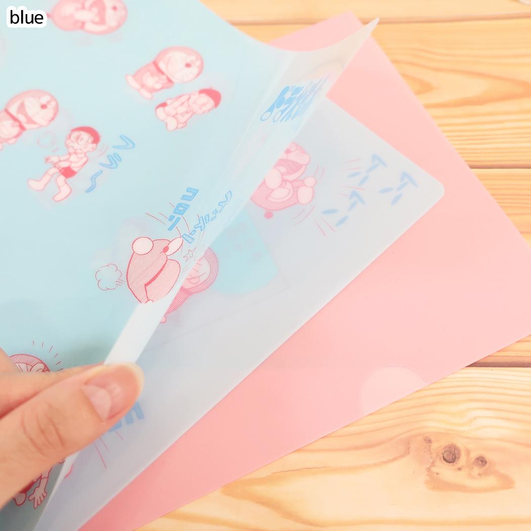 ドラえもん クリアフォルダー クリアファイルセット A4 A5 blue 藤子F不二雄 Green Flash