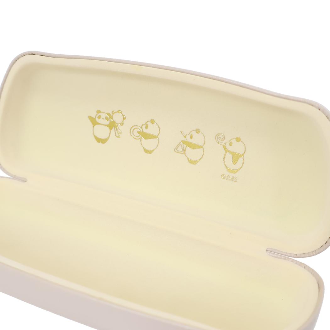 メガネケース&クロスセット 眼鏡ケース パンダコパンダ ベージュ Green Flash プレゼント
