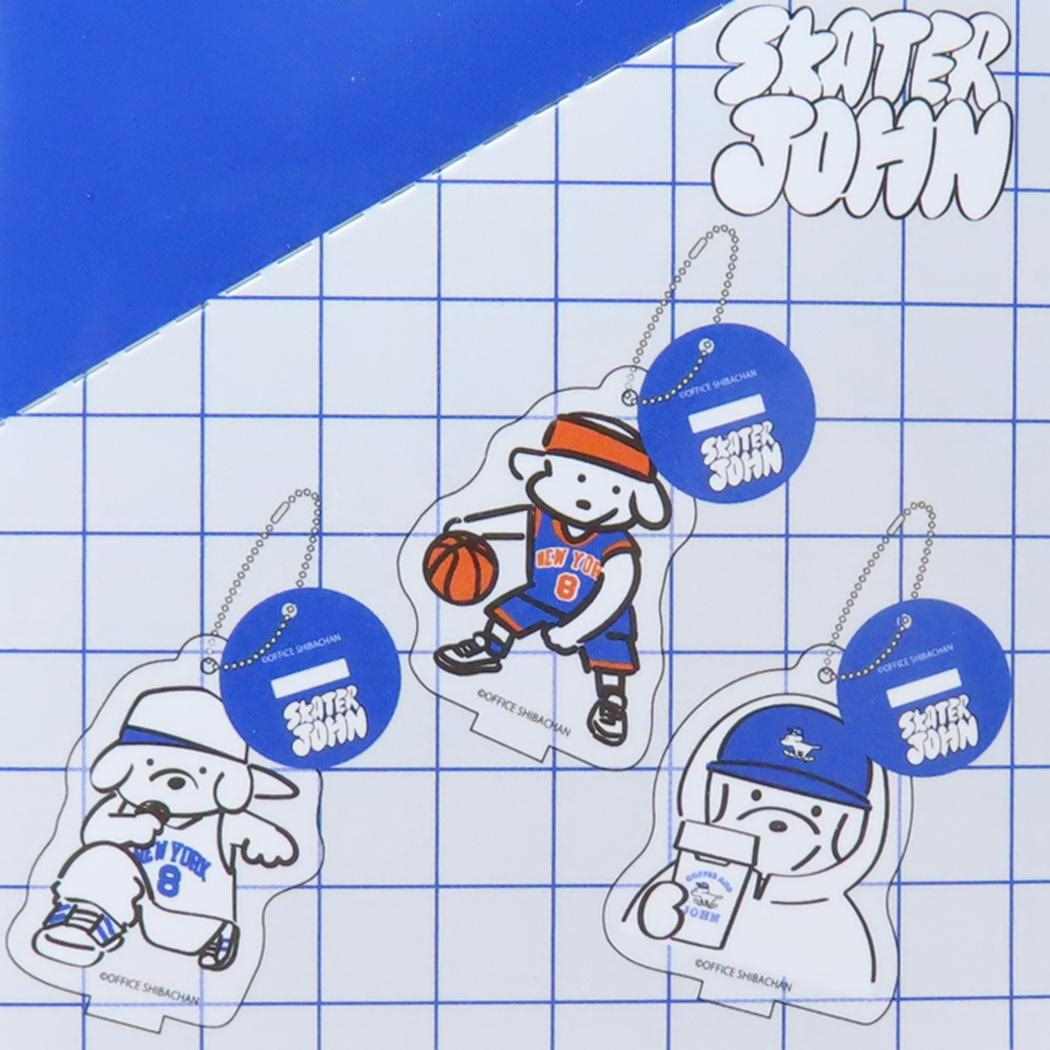 トレーディングミニアクスタ 全6種の内どれか1個 アクリルスタンド スケータージョン Skater JOHN シバチャン Green Flash コレクション雑貨 メール便可