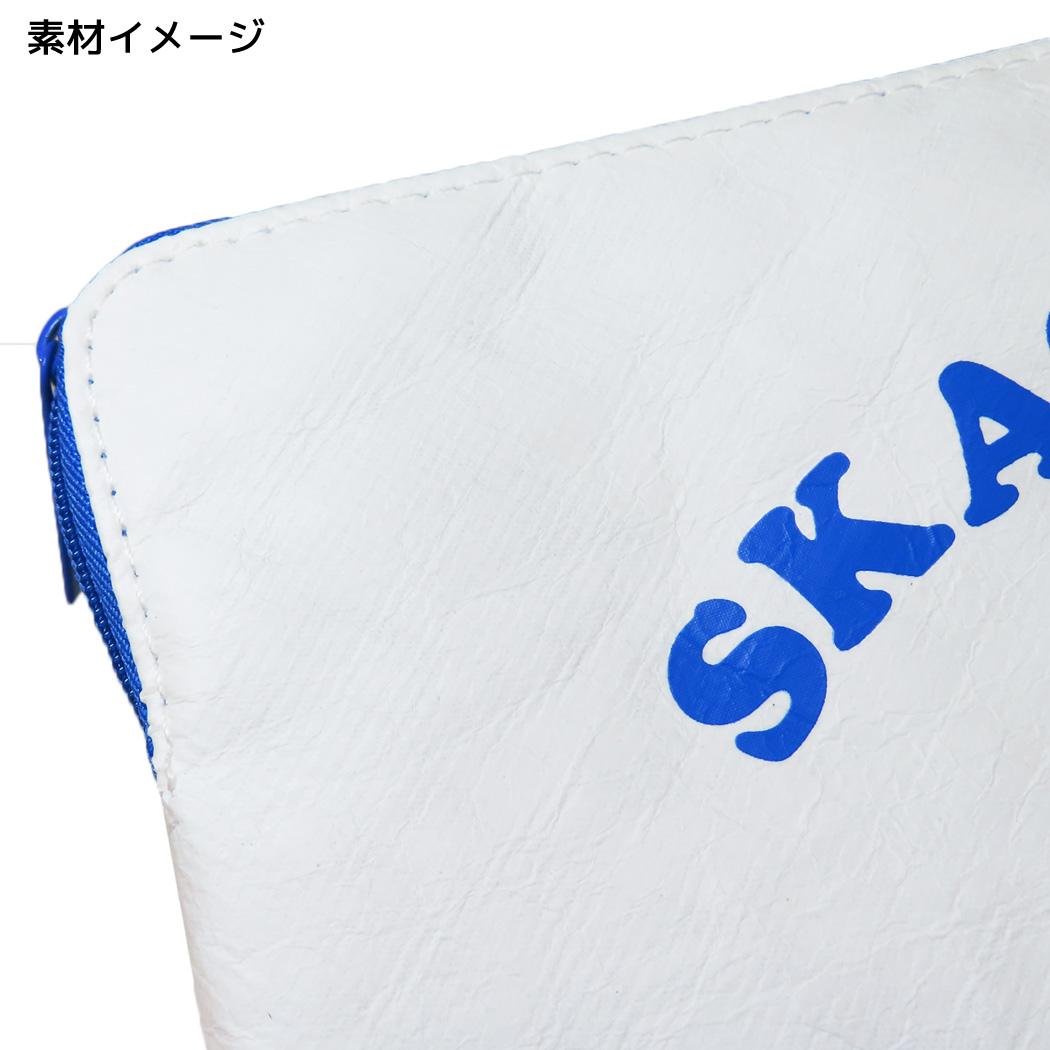 フラットポーチ M 平ポーチ スケータージョン Skater JOHN シバチャン Green Flash 小物入れ メール便可