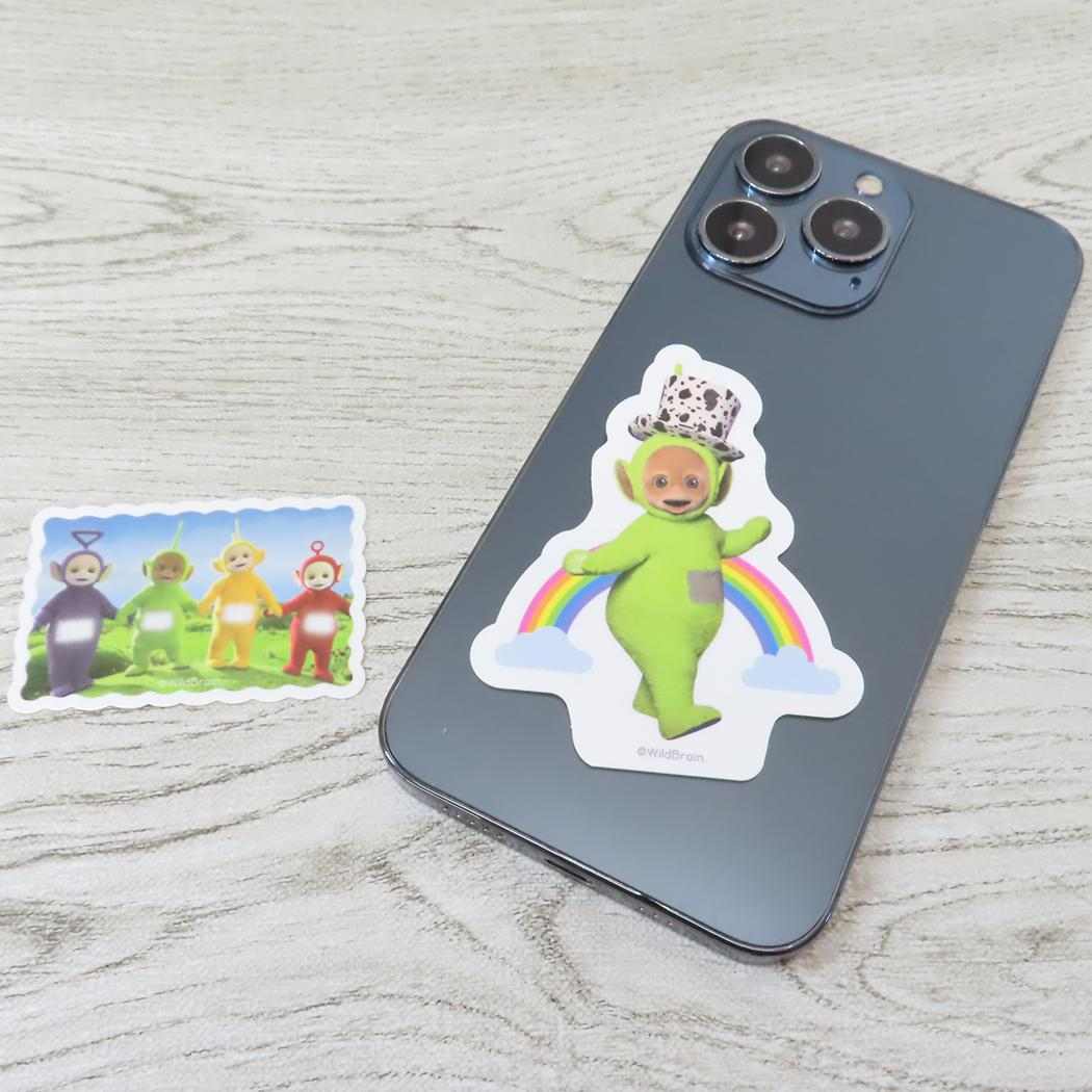 ステッカーセット ダイカットシール テレタビーズ Dipsy Green Flash デコシール メール便可