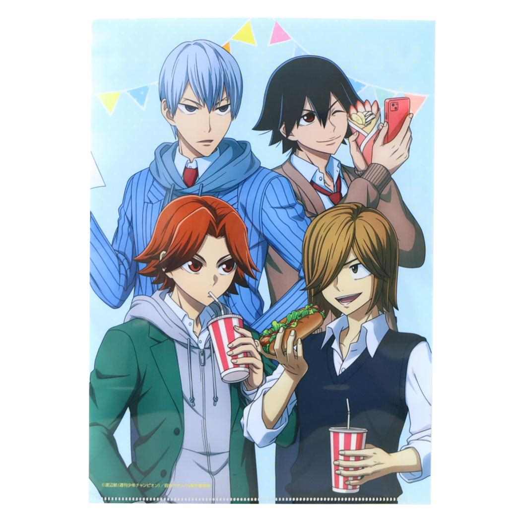 A4クリアファイル テーマパークver クリアフォルダー 弱虫ペダル LIMIT BREAK 集合 弱ペダ Green Flash コレクション文具 アニメメール便可