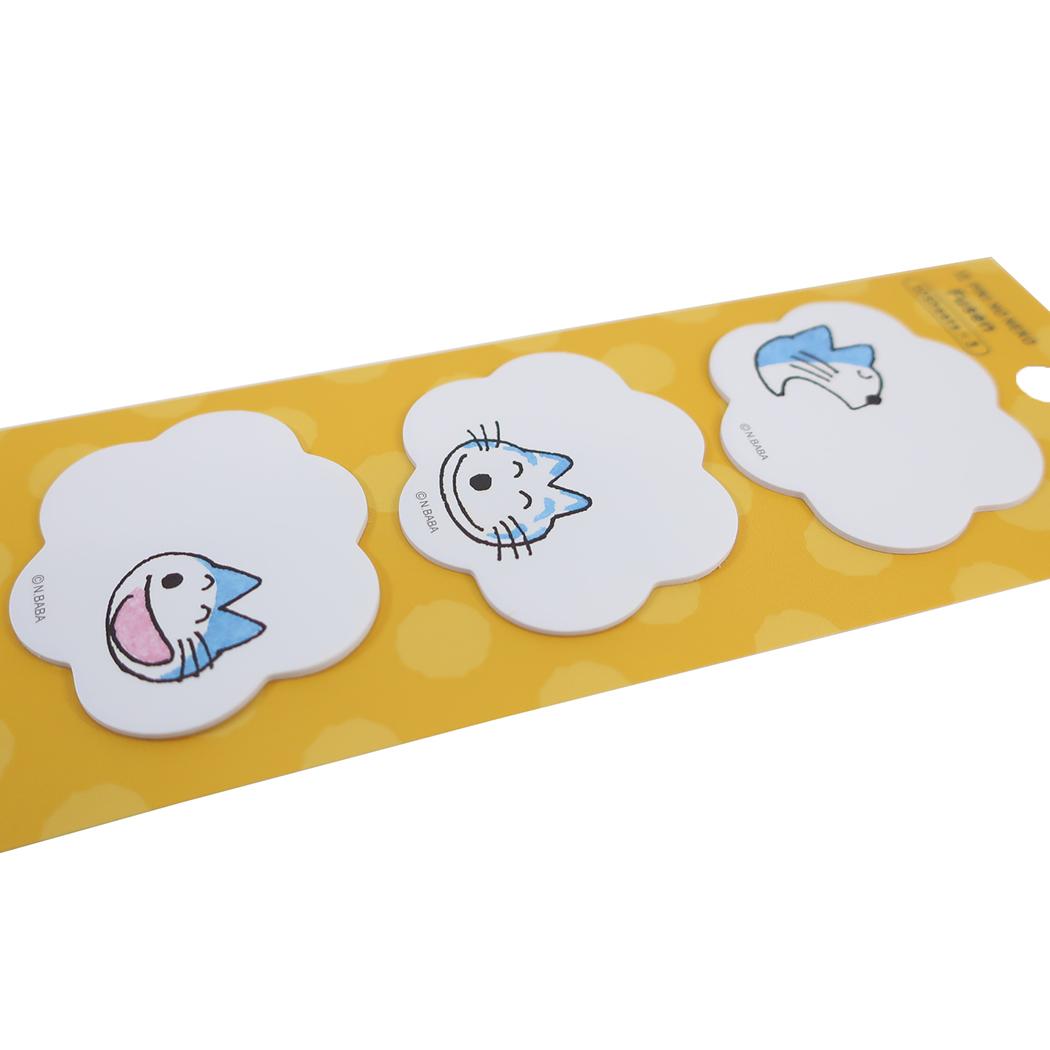 11ぴきのねこ 付せん ダイカット付箋セット OR 学研ステイフル 新学期準備文具 事務用品 絵本キャラクター グッズ メール便可 シネマコレクション