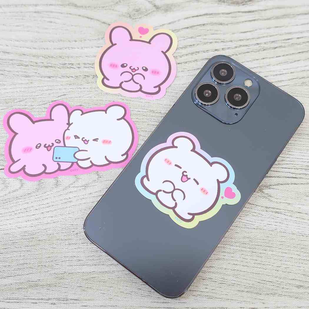 キャラスタムステッカー ダイカットシール らぶいーず Aタイプ バンダイ デコシール メール便可