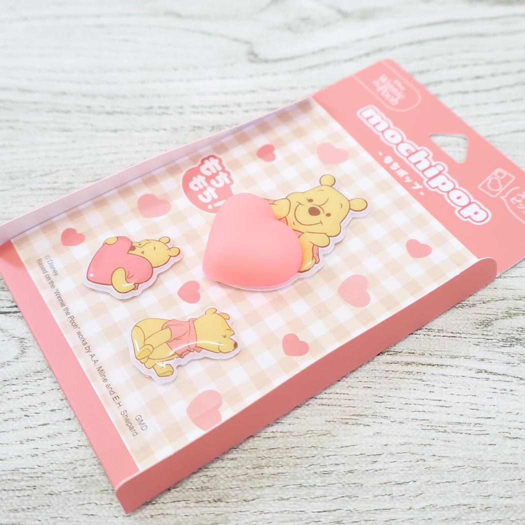 ディズニーキャラクター ステッカー mochipop もちポップ くまのプーさん Disney グルマンディーズ