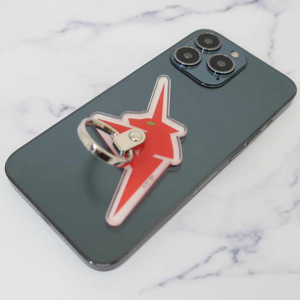 マルチリング ホールドリング 機動戦士ガンダム 逆襲のシャア アムロ バンダイ スマホスタンド スマホアクセ アニメメール便可