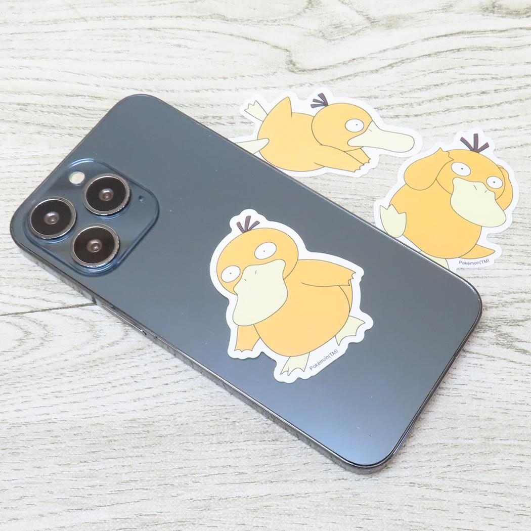 モバイルステッカー ダイカットシール ポケットモンスター コダック ポケモン グルマンディーズ デコシール デコステッカー メール便可