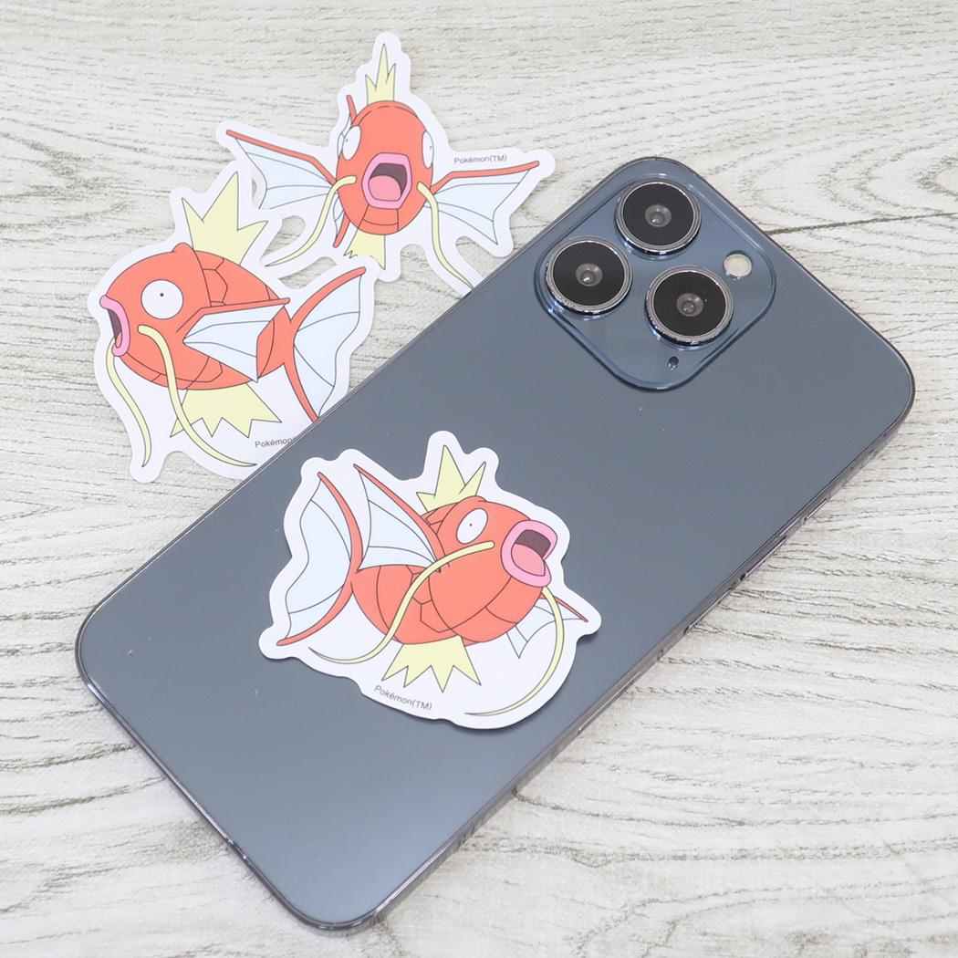 モバイルステッカー ダイカットシール ポケットモンスター コイキング ポケモン グルマンディーズ デコシール デコステッカー メール便可
