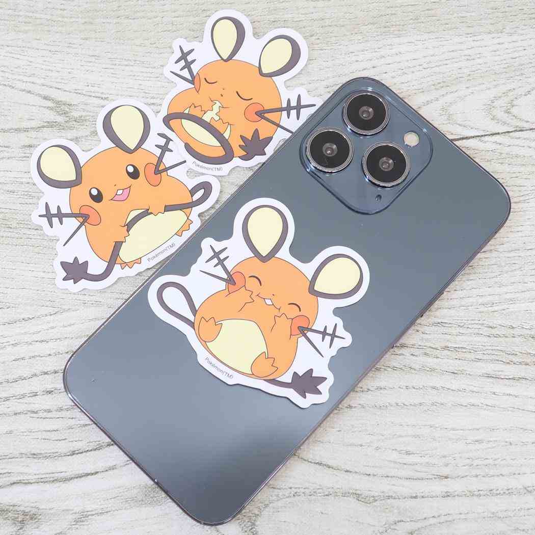 モバイルステッカー ダイカットシール ポケットモンスター デデンネ ポケモン グルマンディーズ デコシール デコステッカー メール便可