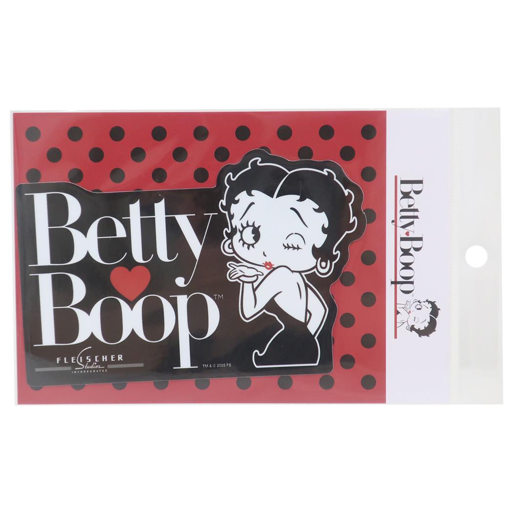 ビッグサイズステッカー ビッグシール ベティブープ KISS BETTY BOOP ゼネラルステッカー 耐水耐光 デコステッカー メール便可