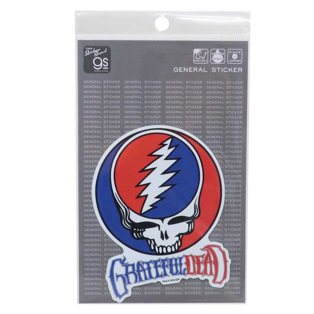ビッグサイズステッカー ビッグシール GRATEFUL DEAD グレイトフルデッド ロゴ ゼネラルステッカー 車用ステッカー カー用品 耐光 耐水 メール便可
