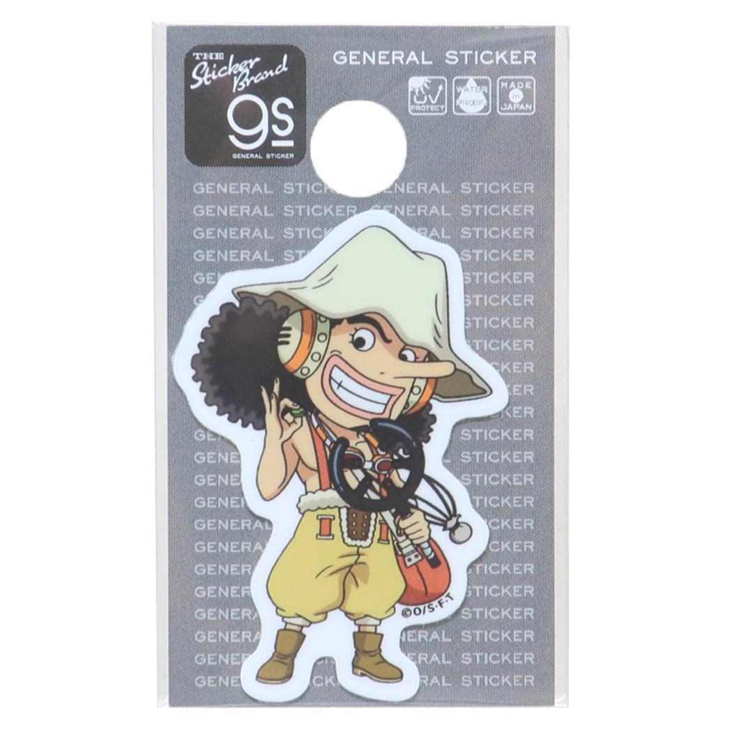ワンピース ビニールシール ダイカットミニステッカー ウソップ SD 少年ジャンプ ゼネラルステッカー 耐水耐光 デコステッカー アニメキャラクター グッズ メール便可 シネマコレクション