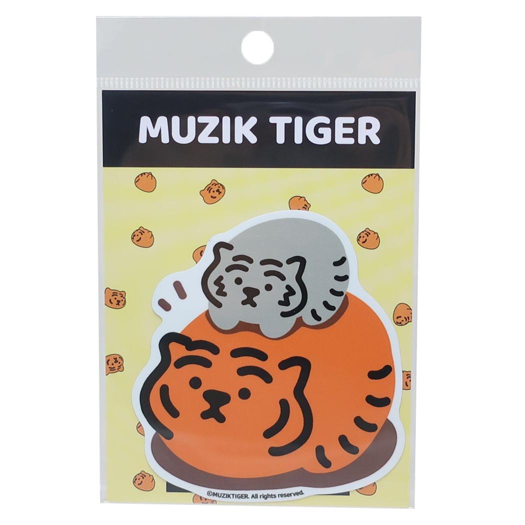 MUZIK TIGER ムジークタイガー ダイカットシール ダイカットステッカー ちょこん ゼネラルステッカー 耐水耐光 デコステッカー グッズ メール便可 シネマコレクション