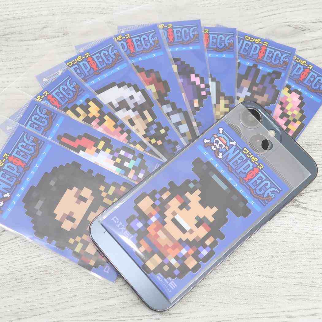 ビニールステッカー ダイカットシール ワンピース ピクセル カイドウ 人獣型 少年ジャンプ ゼネラルステッカー デコステッカー 耐水耐光 アニメメール便可