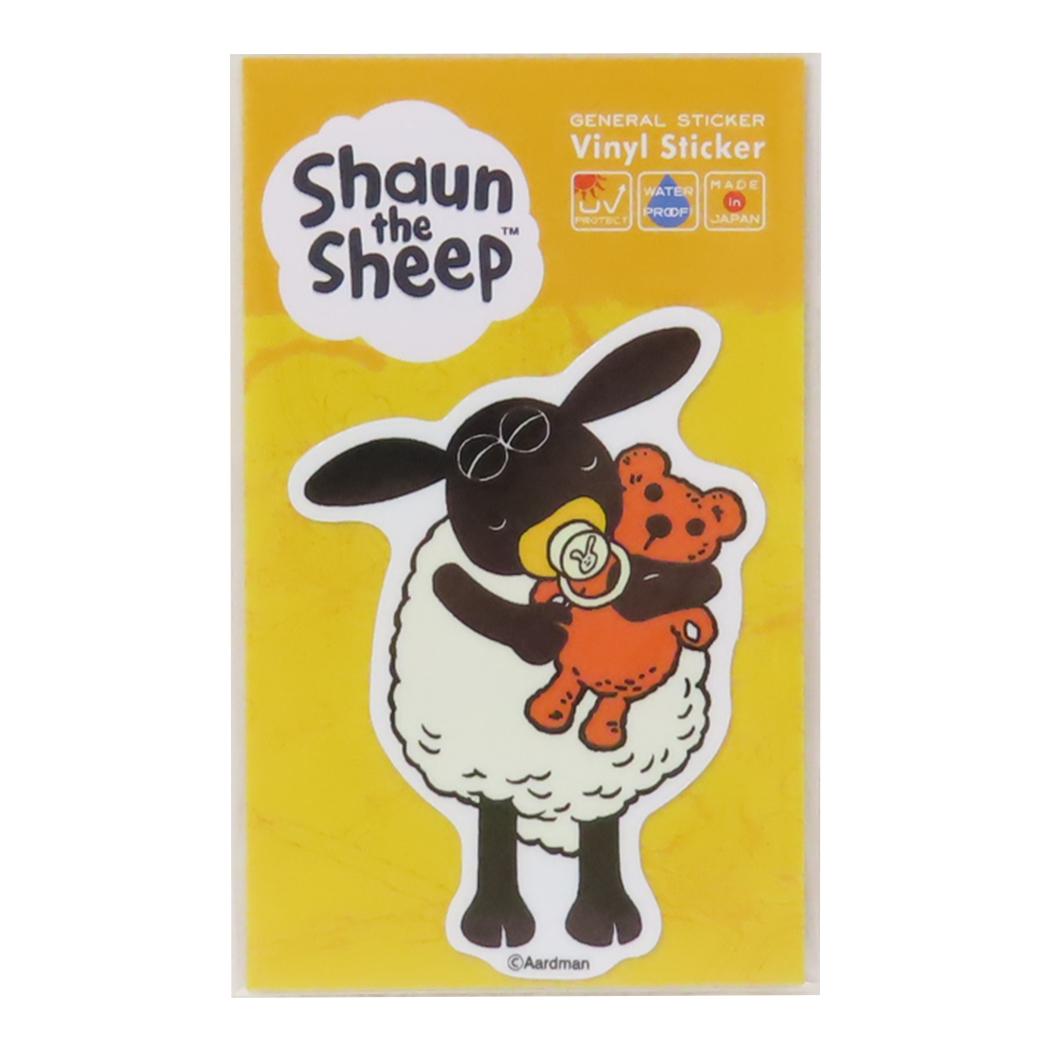 ひつじのショーン ダイカットシール ダイカットミニステッカー ティミー ハグ ゼネラルステッカー 耐水耐光 デコステッカー キャラクター グッズ メール便可 シネマコレクション