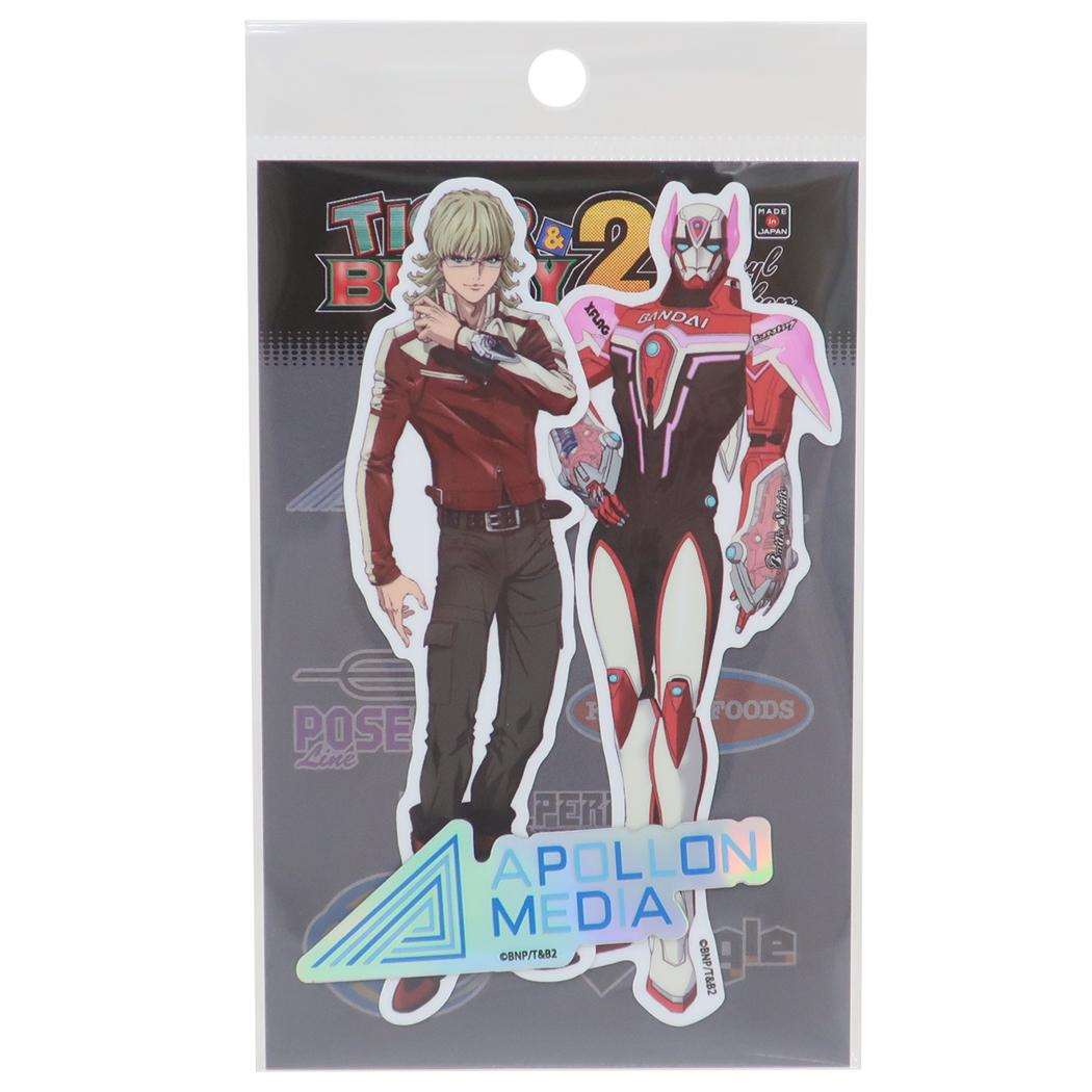 ステッカーセット ダイカットシール TIGER&BUNNY2 バーナビー ブルックス Jr. ゼネラルステッカー 耐水耐光 デコステッカー アニメメール便可