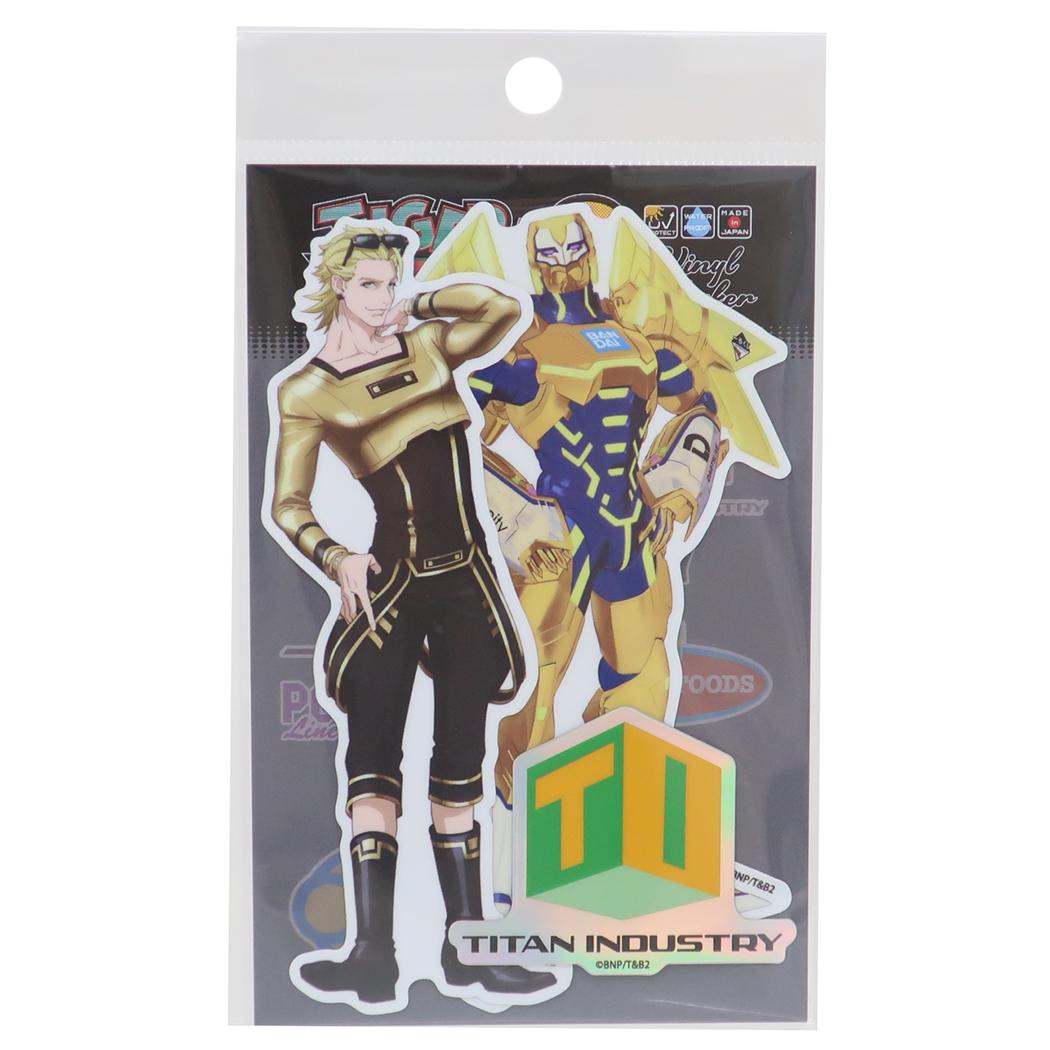 ステッカーセット ダイカットシール TIGER&BUNNY2 ライアン&ゴールデンライアン ゼネラルステッカー 耐水耐光 デコステッカー アニメメール便可