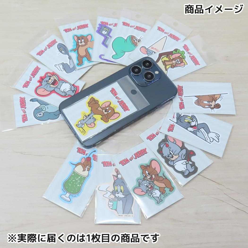 ダイカットミニステッカー ビニールシール トムとジェリー ジェリーとタフィー 2 ワーナーブラザース ゼネラルステッカー 耐水耐光 デコステッカー メール便可