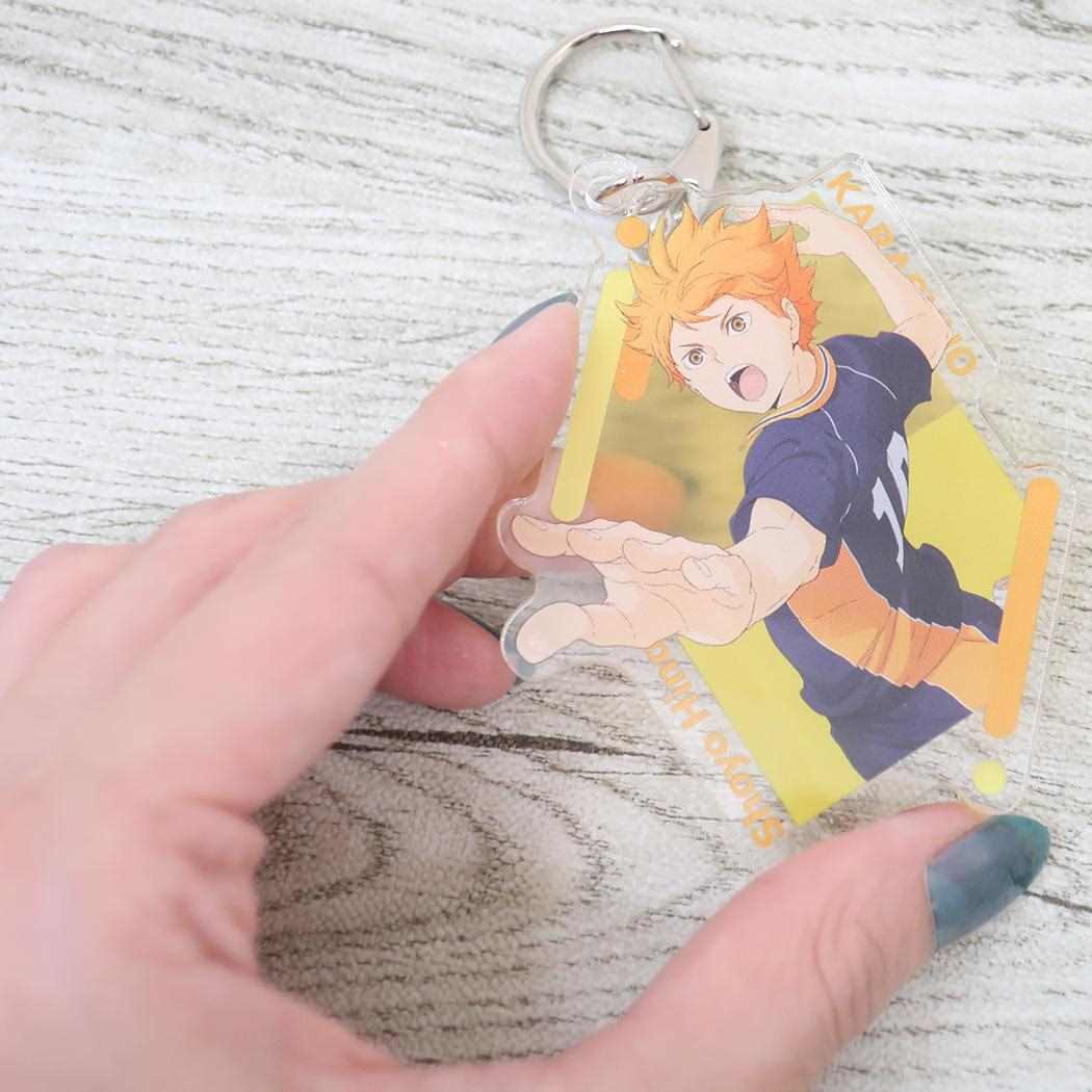 アクリルキーホルダー キーリング ハイキュー!! 日向 翔陽 少年ジャンプ バンダイ アクキー アニメメール便可