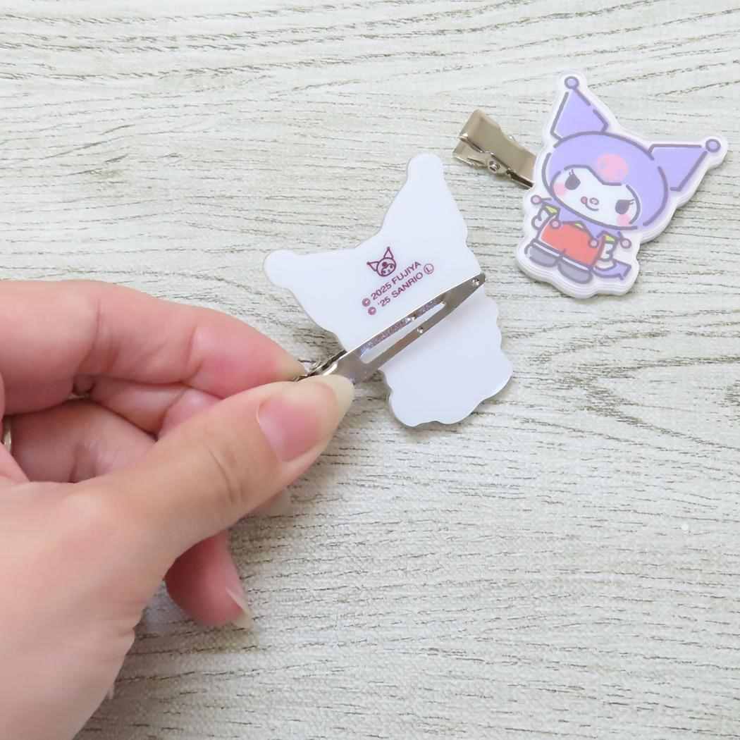 ヘアクリップ Vol.1 ヘアアクセ PEKOxサンリオキャラクターズ クロミ サンリオ バンダイ 前髪クリップ メール便可