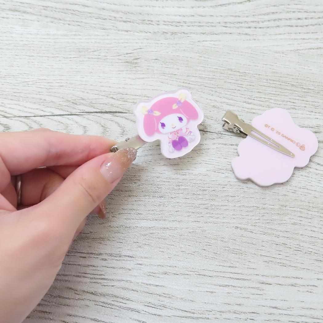 ヘアクリップ ヘアアクセ Yes! プリキュア5 GoGo!xサンリオキャラクターズ キュアドリームxマイメロディ バンダイ 前髪クリップ メール便可