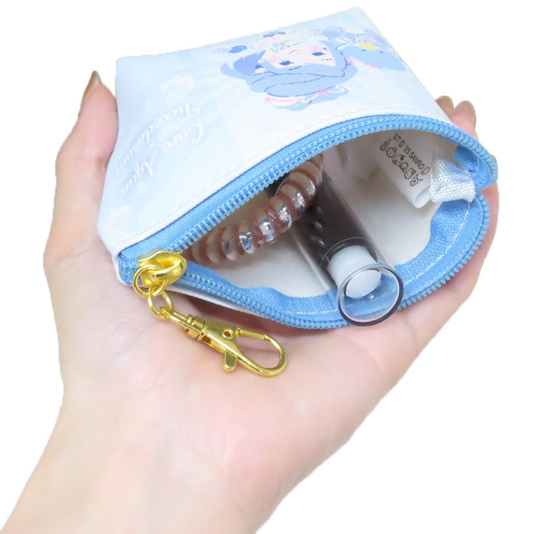 イヤフォンポーチ ミニポーチ Yes! プリキュア5 GoGo!xサンリオキャラクターズ キュアアクアxタキシードサム バンダイ 3チャーム