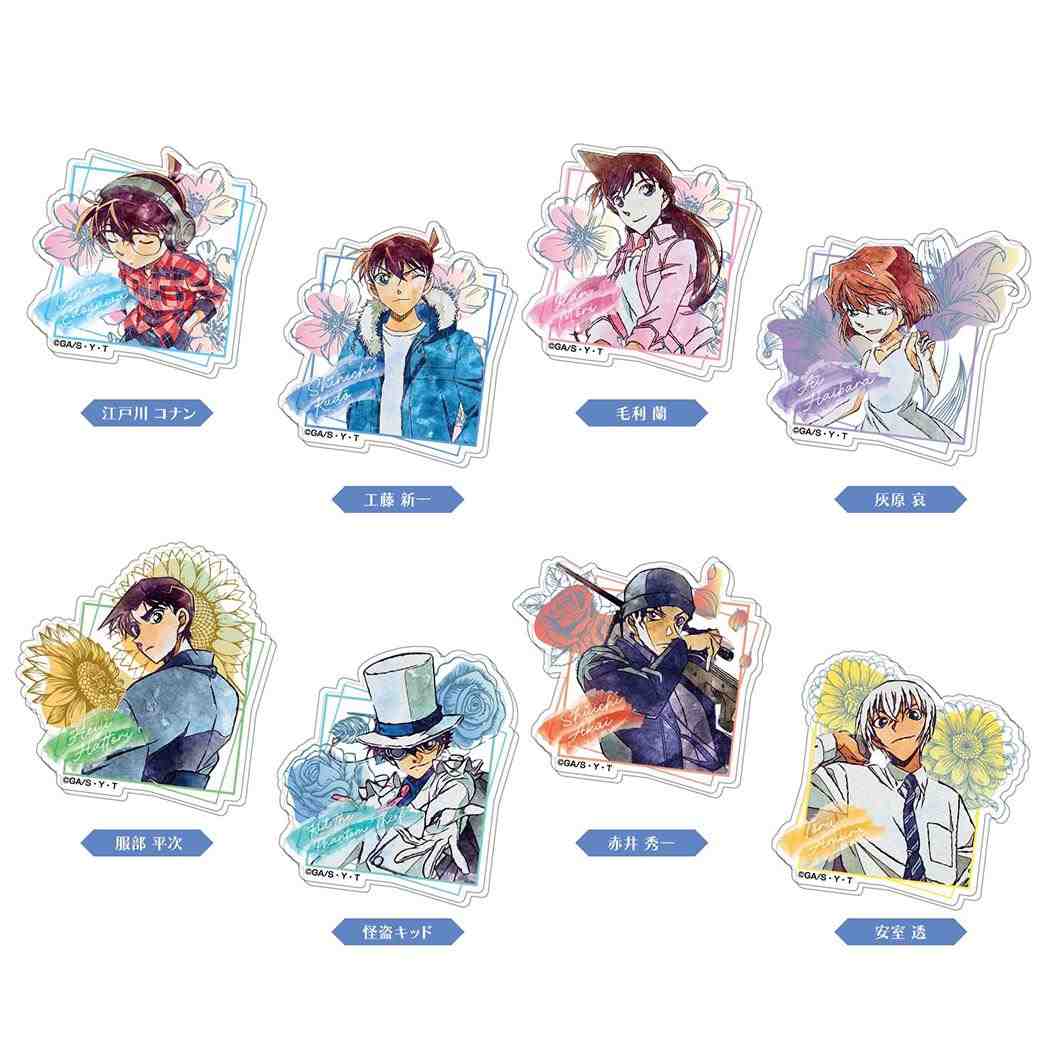 キャラクリップ 全8種の内どれか1個 クリップ 名探偵コナン レタコレ 少年サンデー バンダイ コレクション雑貨 アニメメール便可