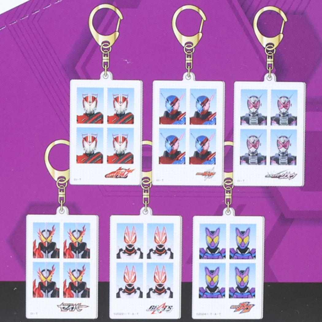 仮面ライダー キーリング アクリルキーホルダー 全13種の内どれか1つ IDphoto B 特撮ヒーロー バンダイ コレクション雑貨 単品 キャラクター グッズ シネマコレクション
