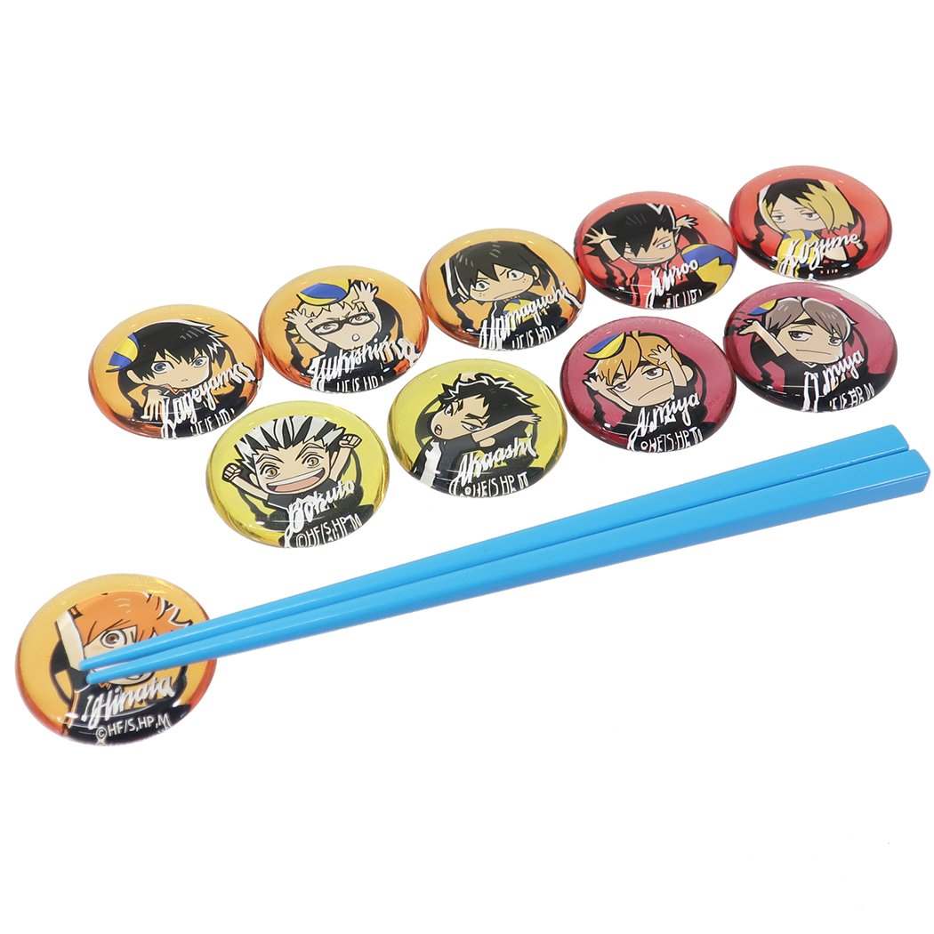 チョップスティックレスト クリア 箸置き ハイキュー 宮治 稲荷崎高校 少年ジャンプ ハセプロ コレクション雑貨 アニメメール便可