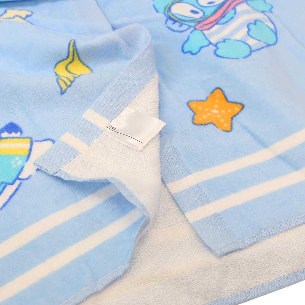 サンリオキャラクターズ ラップタオル マキタオルL寸 80cm丈巻き巻きタオル ブルーウォーターランド Sanrio 海プール 着替えタオル キャラクター グッズ シネマコレクション