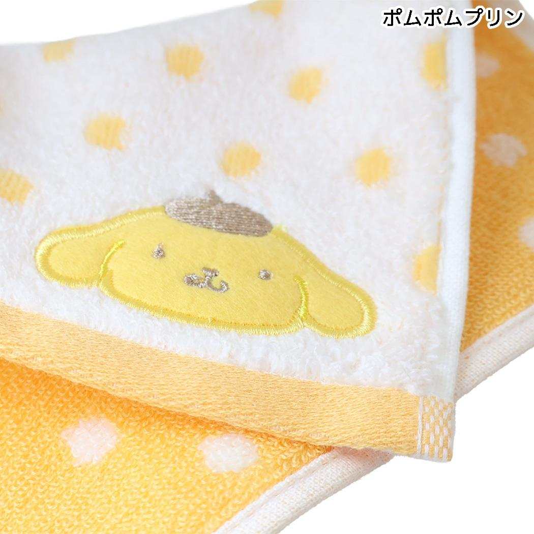 サンリオキャラクターズ ミニタオル ハンドタオル ポムポムプリン Sanrio