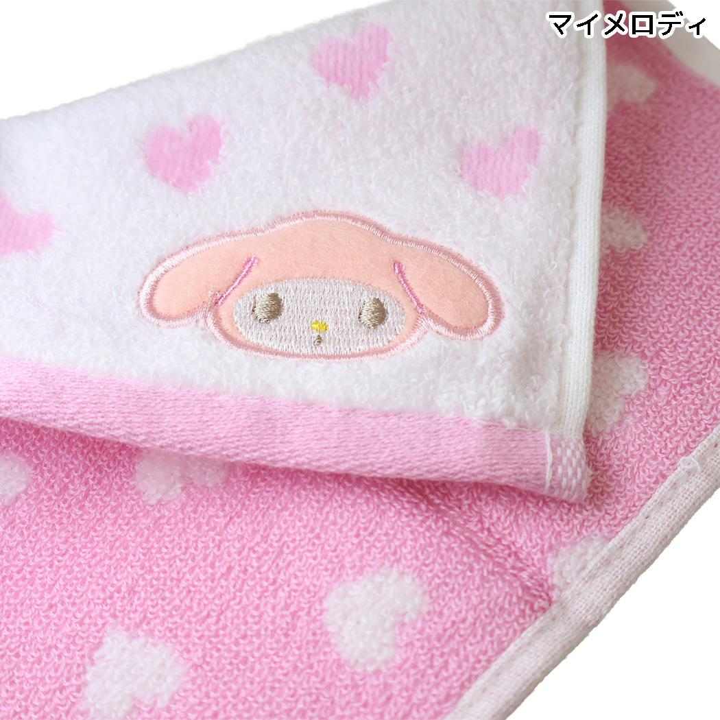サンリオキャラクターズ ミニタオル ハンドタオル マイメロディ Sanrio