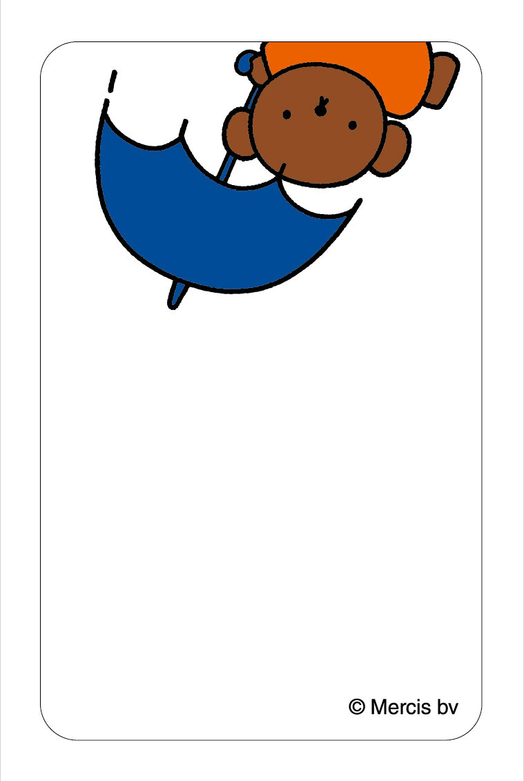 まじかる百貨店クリアカード カード ミッフィー ボリス 傘 4 ディックブルーナ カルチュア エンタテインメント 絵が動く 変化 絵本メール便可
