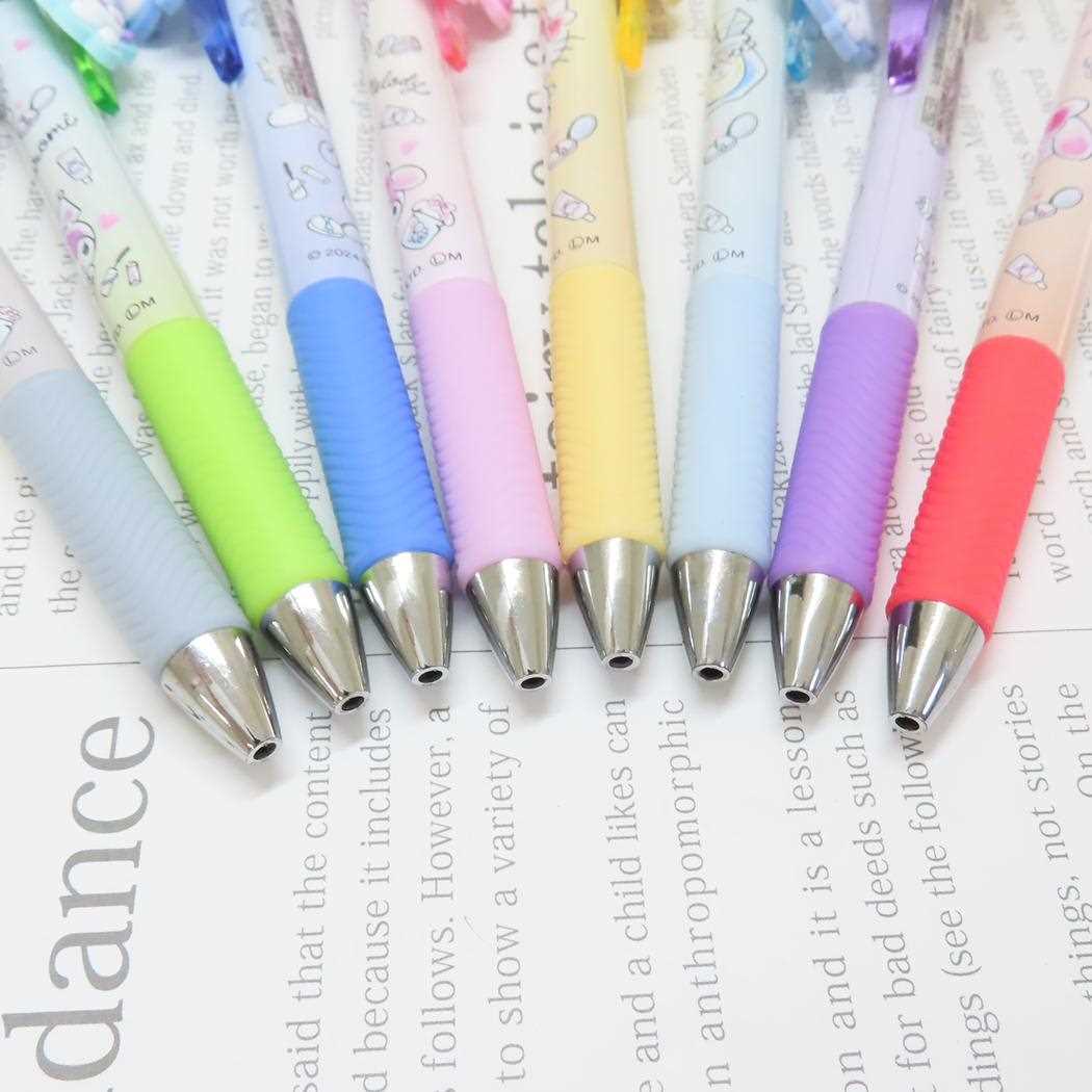 マスコット付きゲルペン カラーペン シナモロール ブルー サンリオ アイプランニング 新学期準備文具