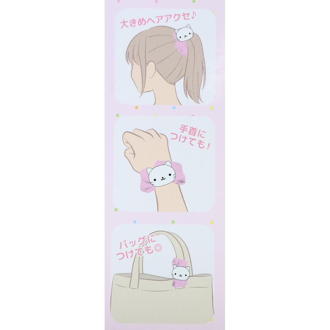 フェイスマスコットシュシュ ヘアアクセ にゃんにゃんにゃんこ レジェンドサンエックス アイプランニング ヘアアクセサリー