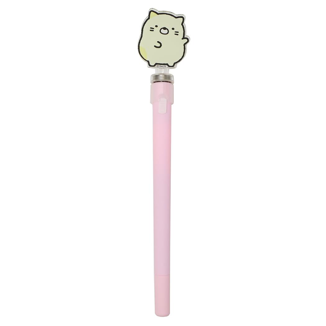 すみっコぐらし ボールペン アクリルスピンゲルペン ねこ サンエックス アイプランニング ゲルインクペン キャラクター グッズ メール便可 シネマコレクション